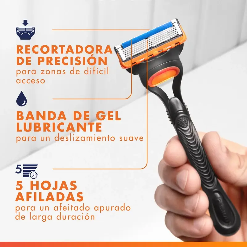 Gillette Fusion5 Maquinilla De Afeitar Para Hombre - Image 5