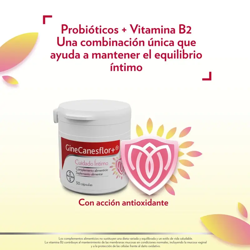 Gine-Canestén Ginecanesflor+, 30 Cápsulas - Image 6