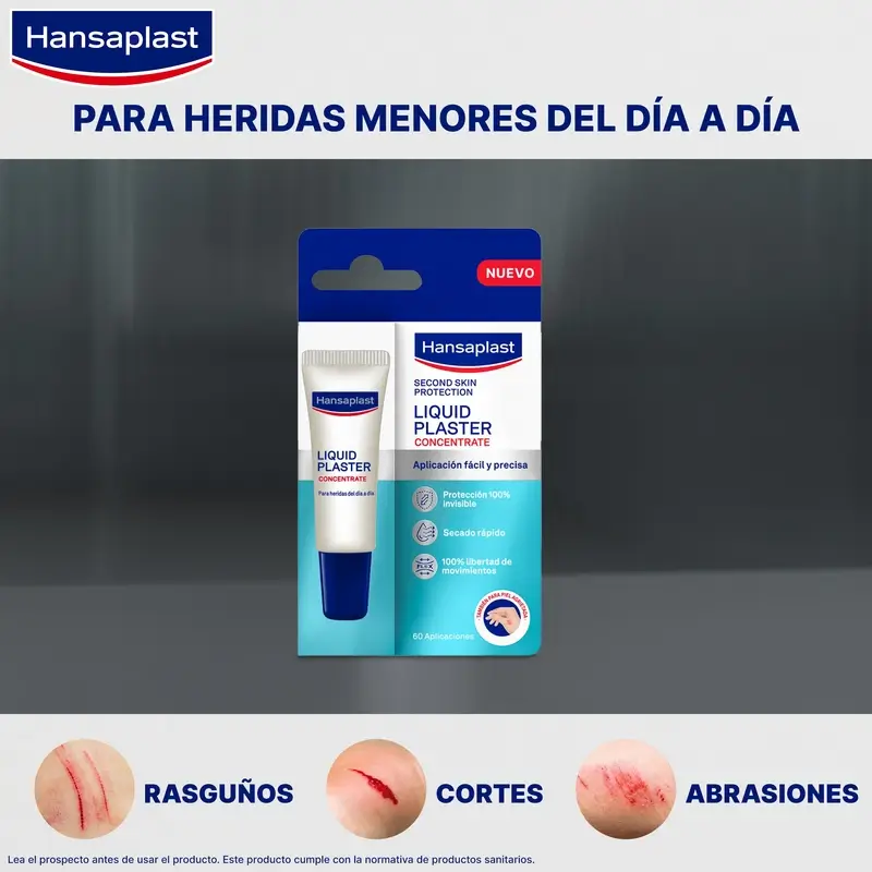 Hansaplast Second Skin Protection Apósito Líquido Concentrado  , 60 aplicaciones - Image 3