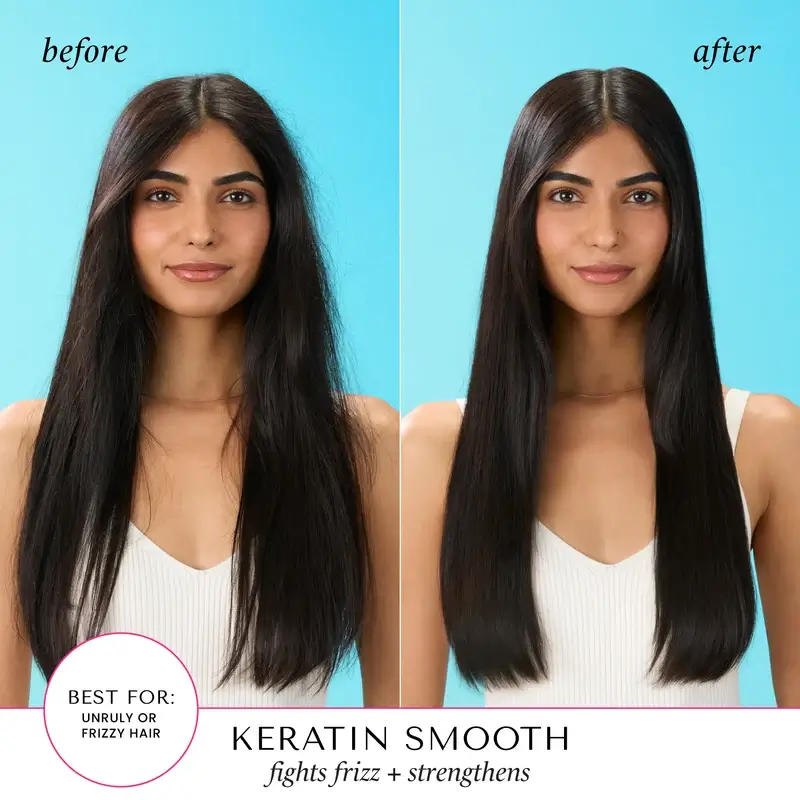 Hask Acondicionador Suave Y Liso Keratin Protein , 355 ml - Image 3