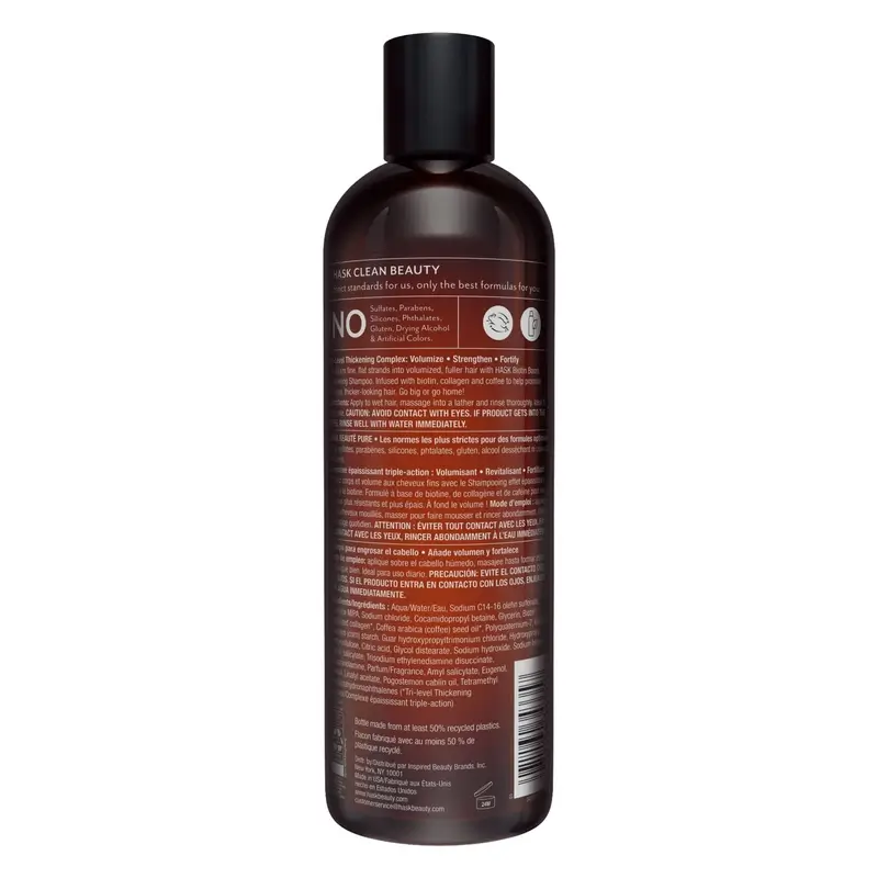 Hask Champú Densificante Biotin Boost , 355 ml - Image 2