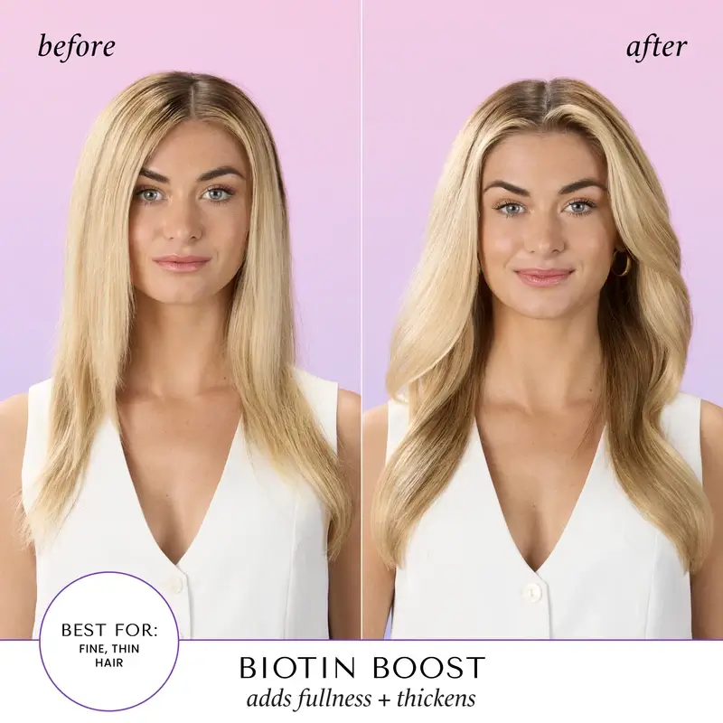 Hask Champú Densificante Biotin Boost , 355 ml - Image 4