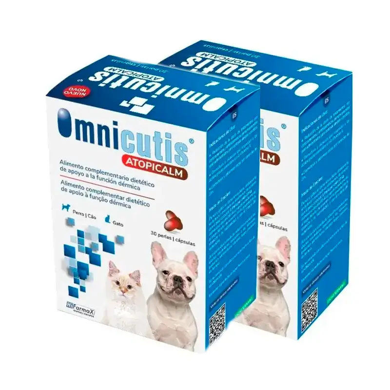 Omnicutis Atopicalm, Pack 2 x 30 Capsulas