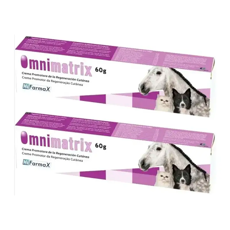 Omnimatrix Pomada Cicatrizante, Pack 2 x 60 gr
