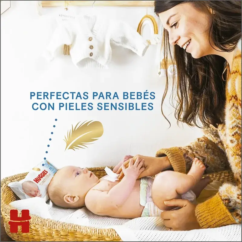 Huggies Extra Care Sensitive Toallitas , 48 unidades - Image 5