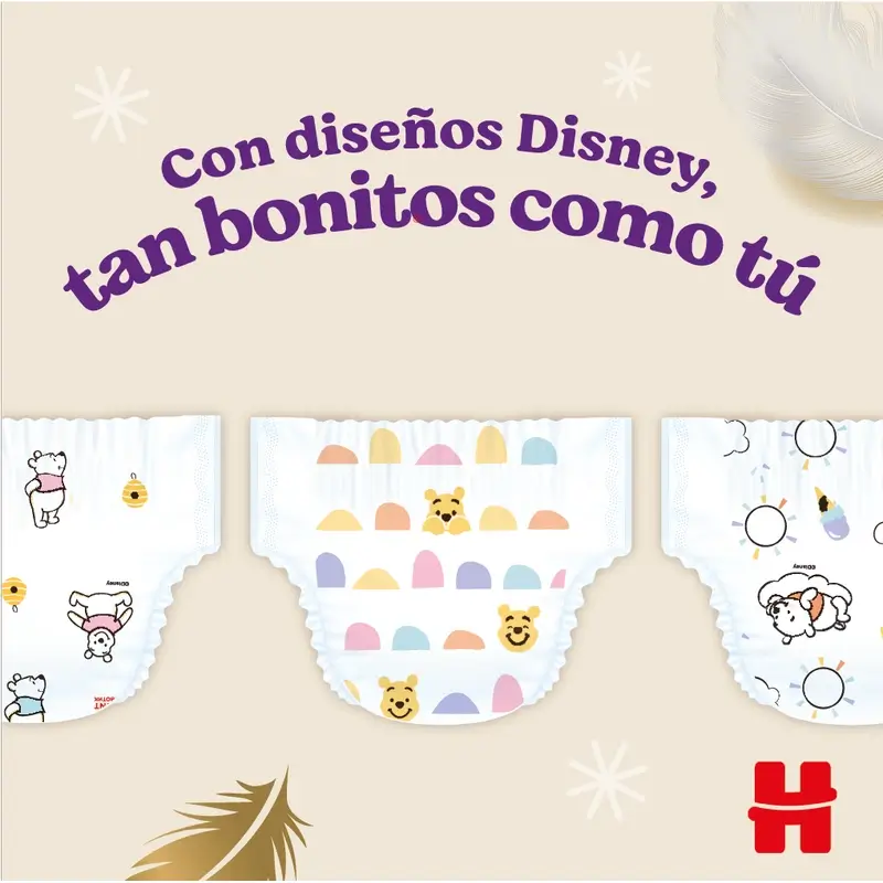 Huggies Extra Care Talla 6 (15-25 Kg) Pañal Braguita Para Bebé Disney , 22 unidades - Image 5