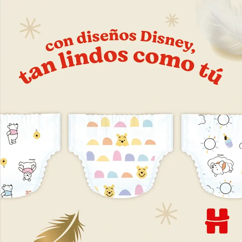 Huggies Extra Care Talla 2 (4-6 Kg) Pañal Para Bebé Disney , 160 Unidades - Image 14