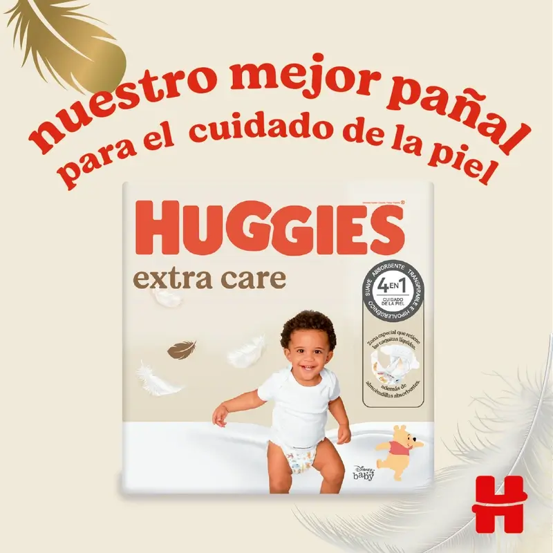 Huggies Extra Care Talla 2 (4-6 Kg) Pañal Para Bebé Disney , 160 Unidades - Image 16