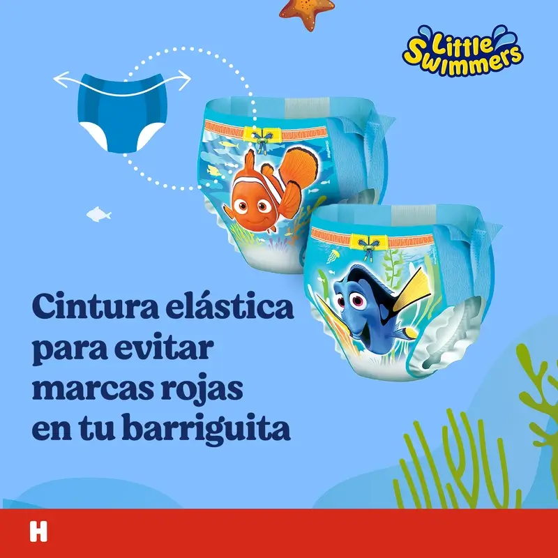 Huggies Little Swimmers Talla 3-4 Pañales Bañadores , 20 unidades - Image 6