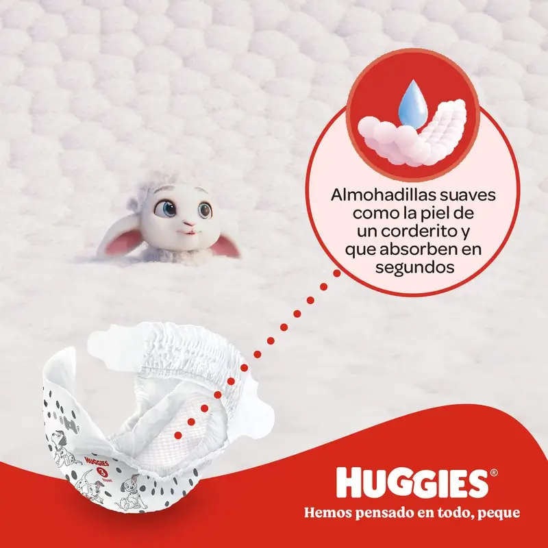 Huggies Little Movers Talla 5 (11-25Kg) Pañal Para Bebé Disney , 126 Unidades - Image 5