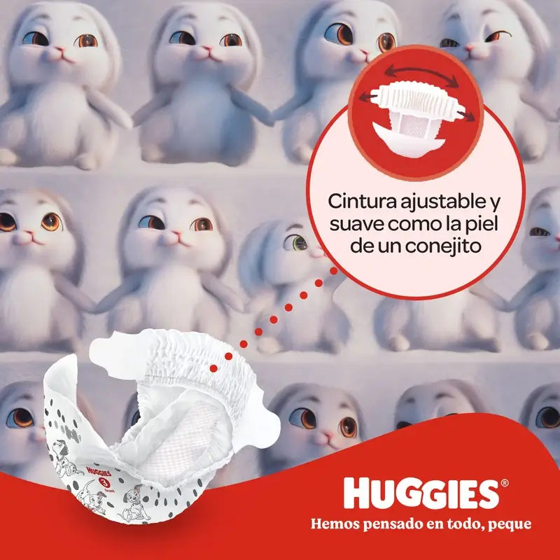 Huggies Little Movers Talla 5 (11-25Kg) Pañal Para Bebé Disney , 126 Unidades - Image 6