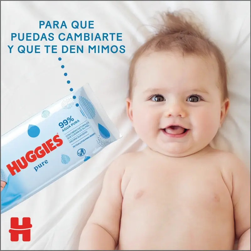 Huggies Pure Toallitas , 56 unidades - Image 5