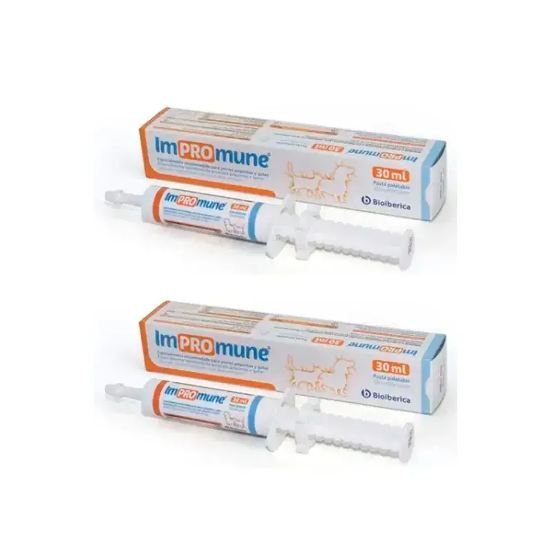 Impromune Perro Gato Pasta Palatable, Pack 2 x 30 ml