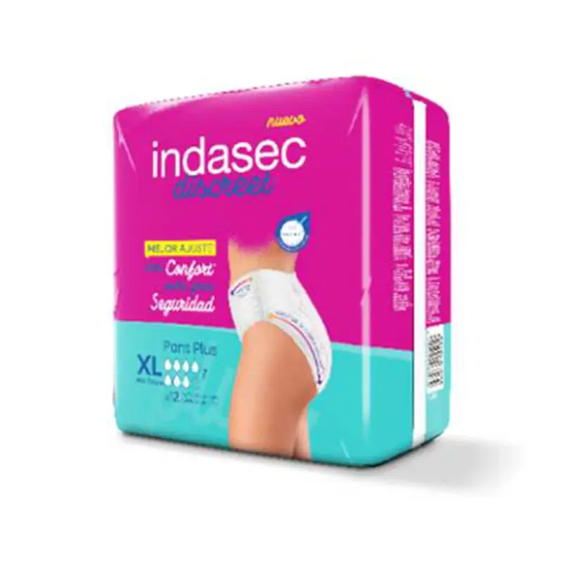 Indasec Discreet Pant Super Xl, 10 unidades