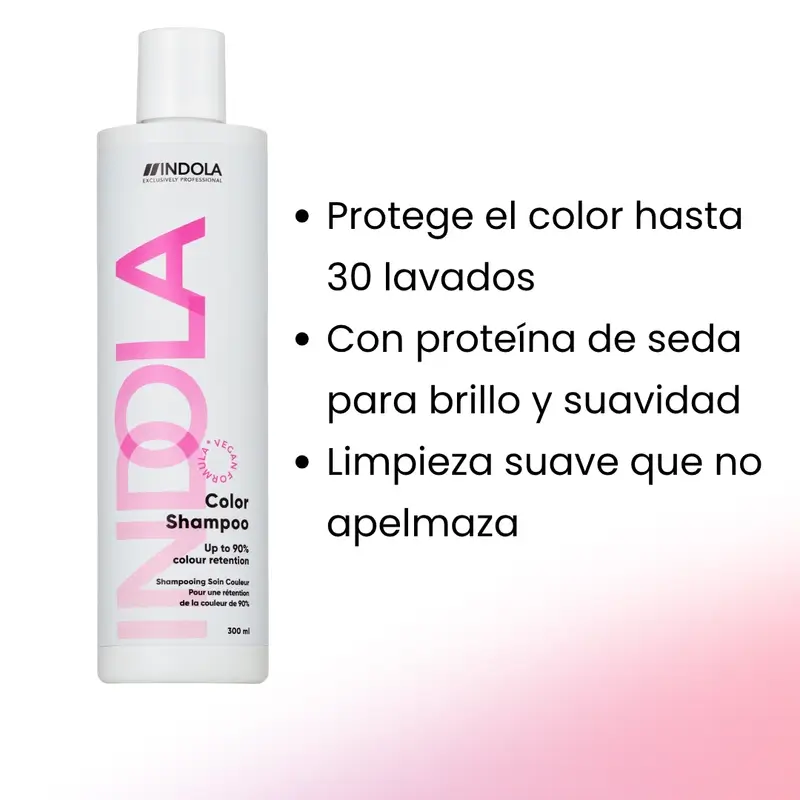 Indola Champú Protector Del Color Profesional, 300 Ml - Image 2