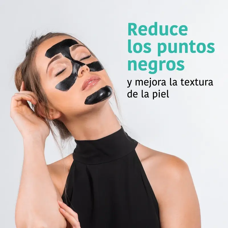 Iroha Nature Mascarilla Peel Off Limpieza Profunda Carbón, 3 Unidades, 1 gramo - Image 3