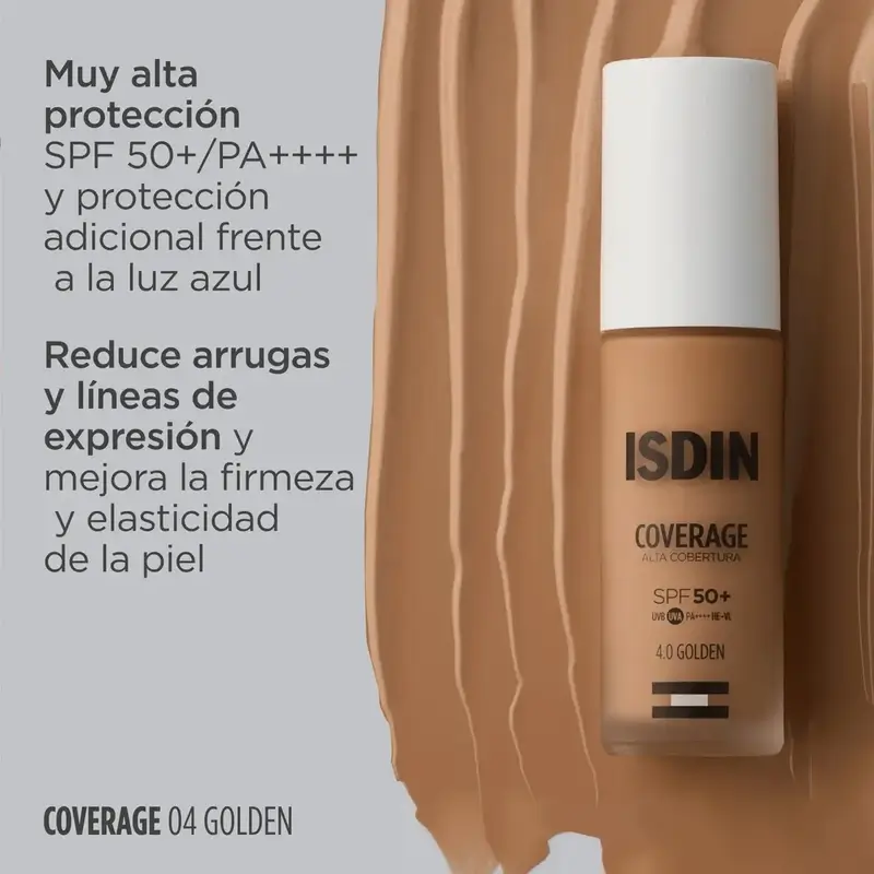 Isdin Coverage 4.0 Golden Spf50+, 30 gr - Image 3