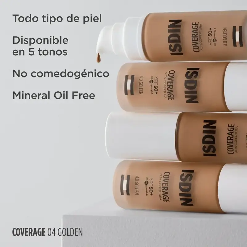 Isdin Coverage 4.0 Golden Spf50+, 30 gr - Image 5