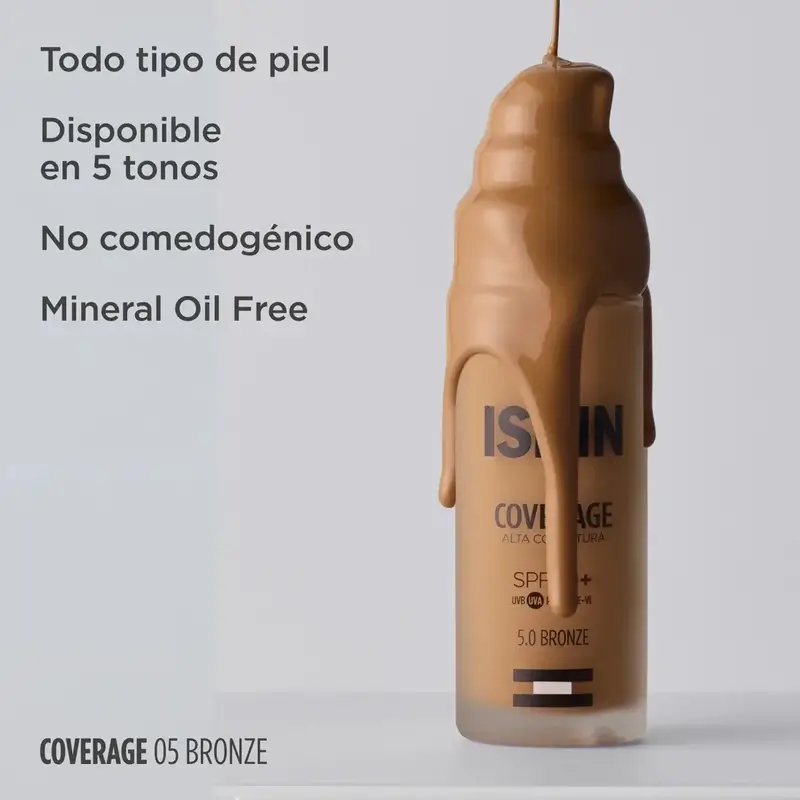 Isdin Coverage 5.0 Bronze Spf50+, 30 gr - Image 6