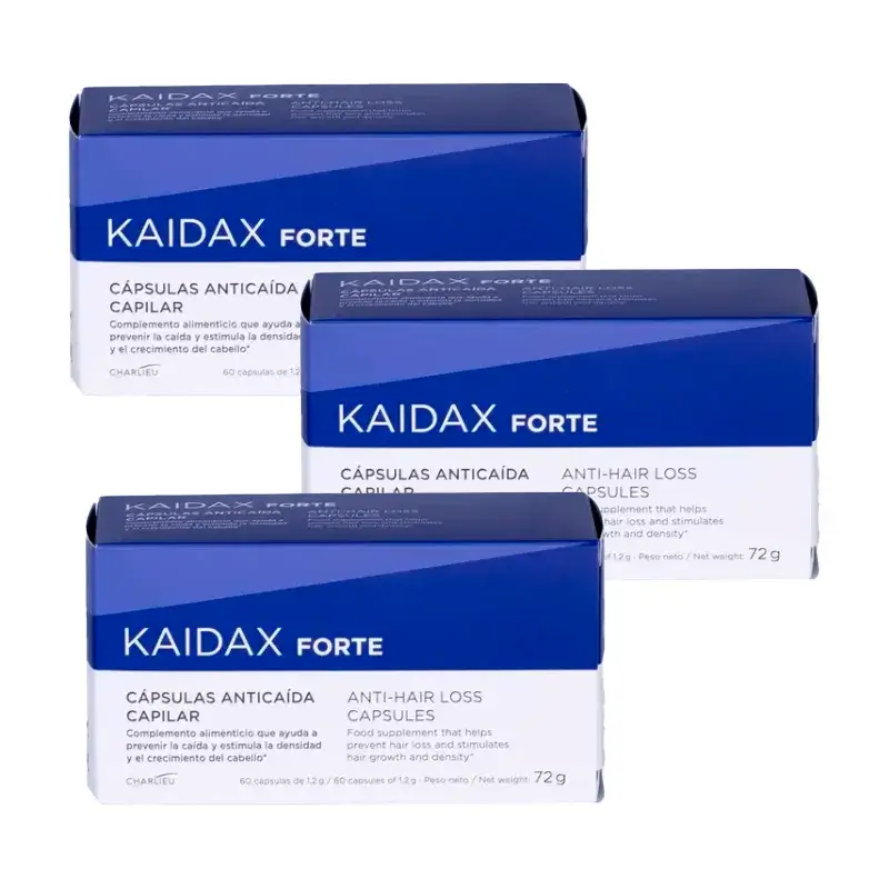 Kaidax Forte Anticaída, Pack 3 x 60 Cápsulas