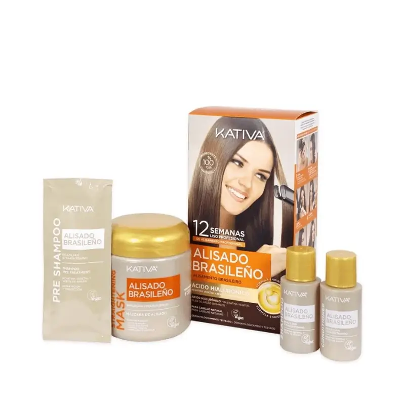 Kativa Kit Alisado De Keratina Con Ácido Hialurónico - Image 2