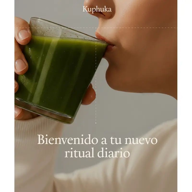 Kuphuka Greens Suplemento Nutricional 100% Natural Y Holistico Piña Y Coco, 411 gr - Image 5