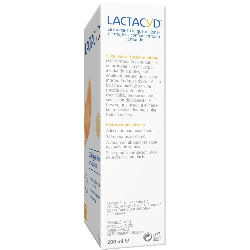 Lactacyd Duplo Gel Higiene Íntima Uso Diario 2 x 200 ml - Image 2