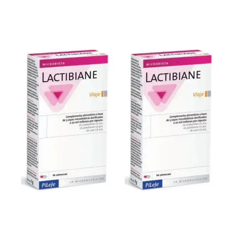 Lactibiane Voyage, 2X14 Cápsulas