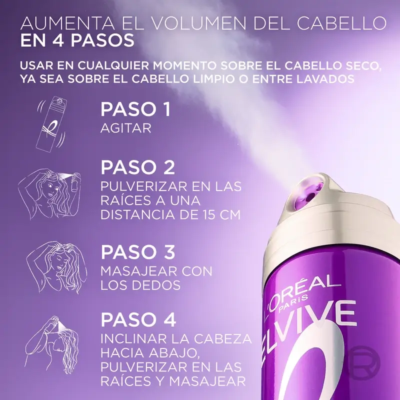 L'Oréal Paris Elvive Big Hair Day Refreshing Volume Spray, 200 ml - Image 8