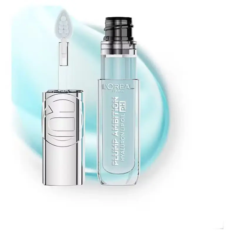 L'Oréal Paris Makeup Plump Ambition Hyaluron Lip Oil Ph 113 Cristal Ice , 4 gr