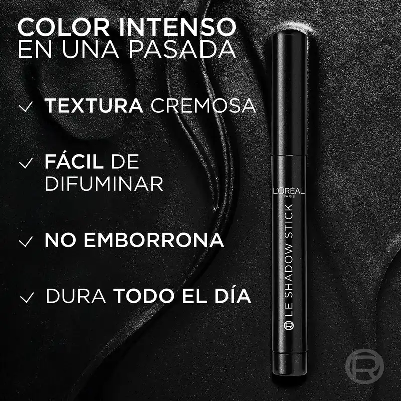 L'Oreal Paris Paradise Les Shadow Sticks Smokey Sombra De Ojos Cremosa Y Difuminable Bordeaux - Image 4