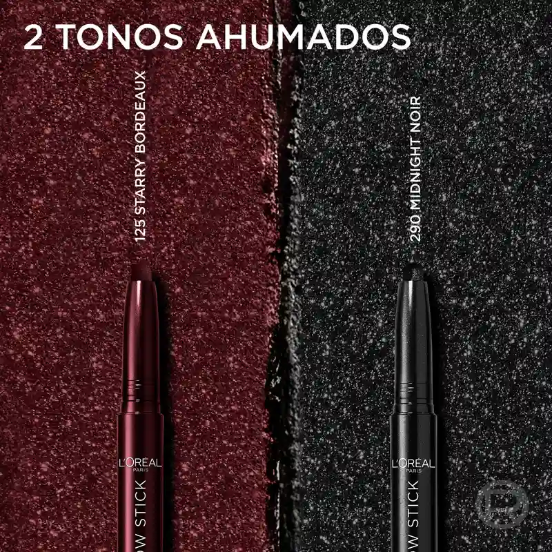 L'Oreal Paris Paradise Les Shadow Sticks Smokey Sombra De Ojos Cremosa Y Difuminable Bordeaux - Image 5