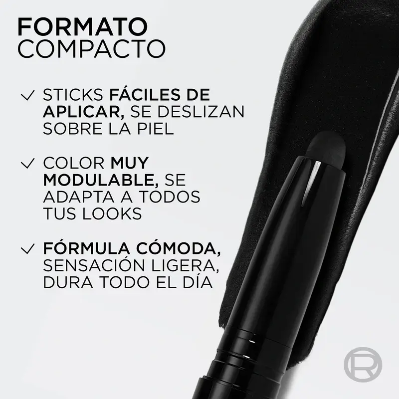 L'Oreal Paris Paradise Les Shadow Sticks Smokey Sombra De Ojos Cremosa Y Difuminable Bordeaux - Image 9