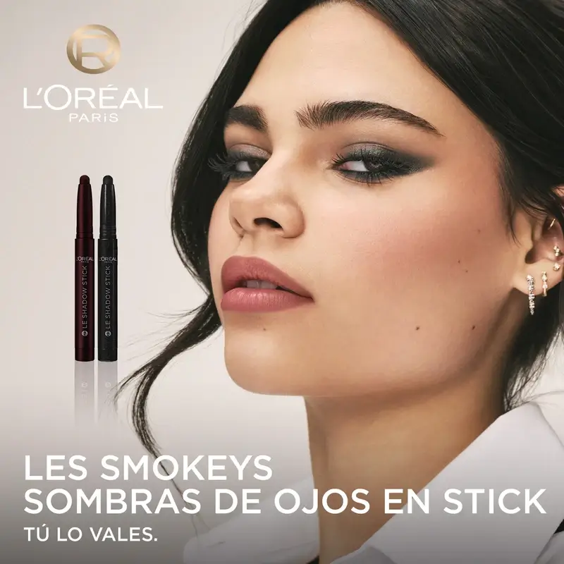 L'Oreal Paris Paradise Les Shadow Sticks Smokey Sombra De Ojos Cremosa Y Difuminable Midnight Noir - Image 3