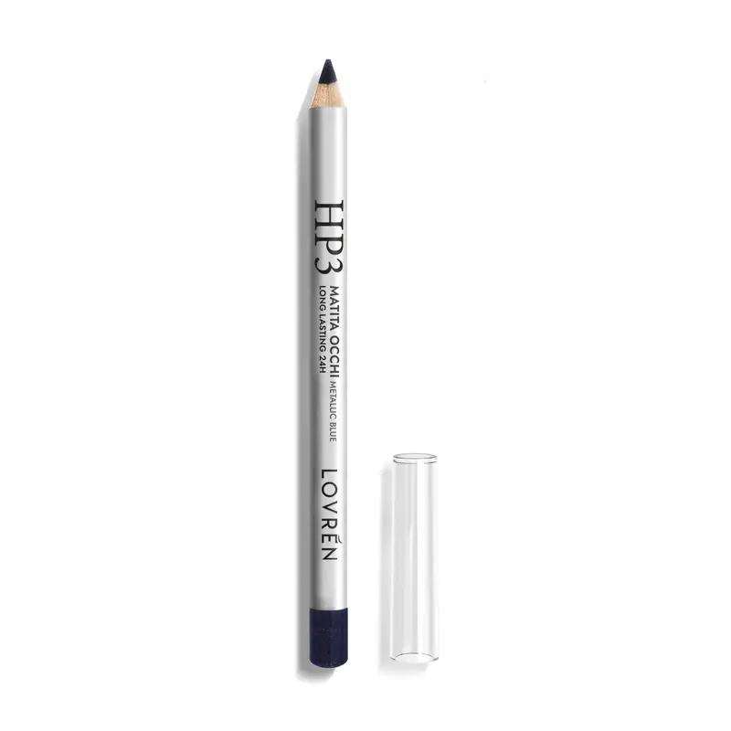 Lovrén Lápiz De Ojos Metallic Blue Long Lasting 24H