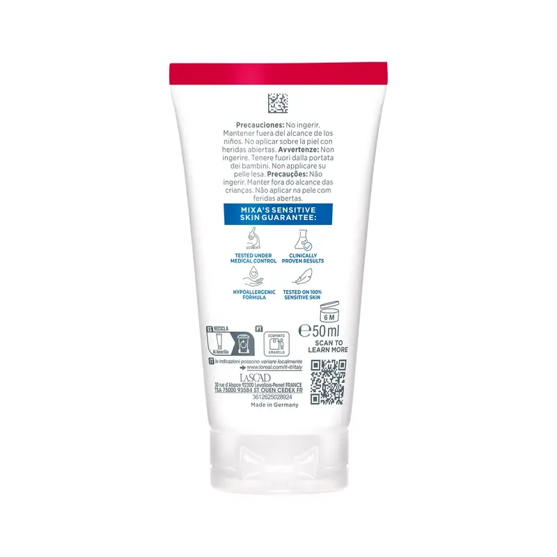 Mixa Balm Cica+, Bálsamo Reparador Multiusos, 50 ml - Image 2