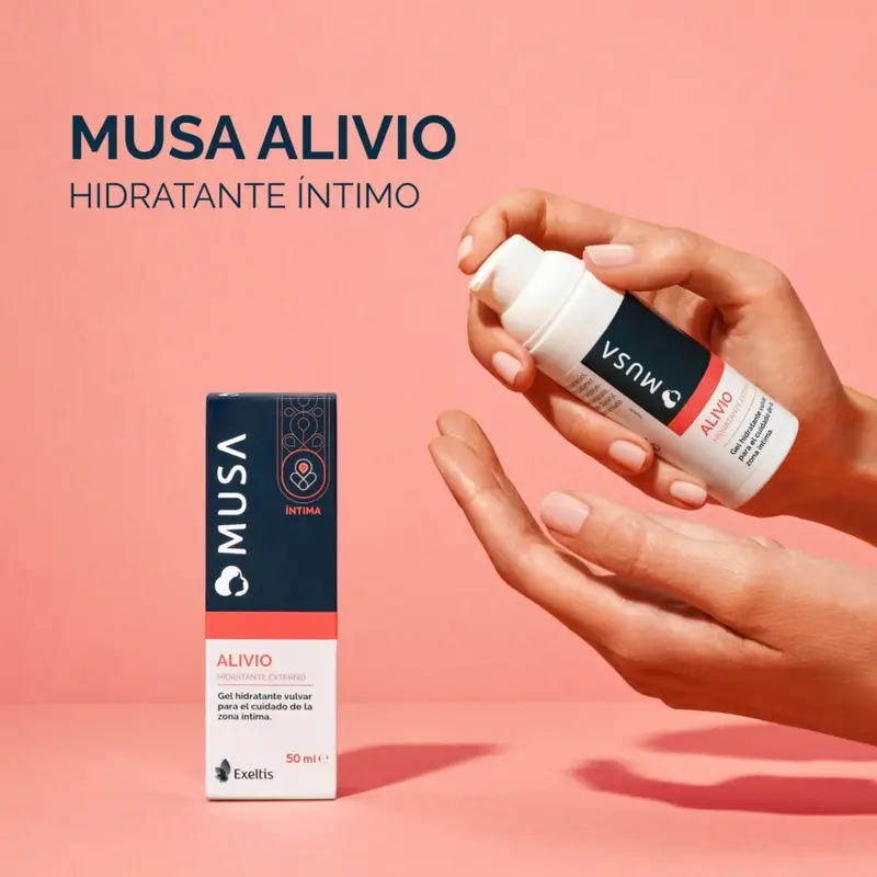 Musa Alivio Hidratante Vulvar, 50 ml + Hydragin Hidratante Vaginal, 6 Cánulas - Image 5