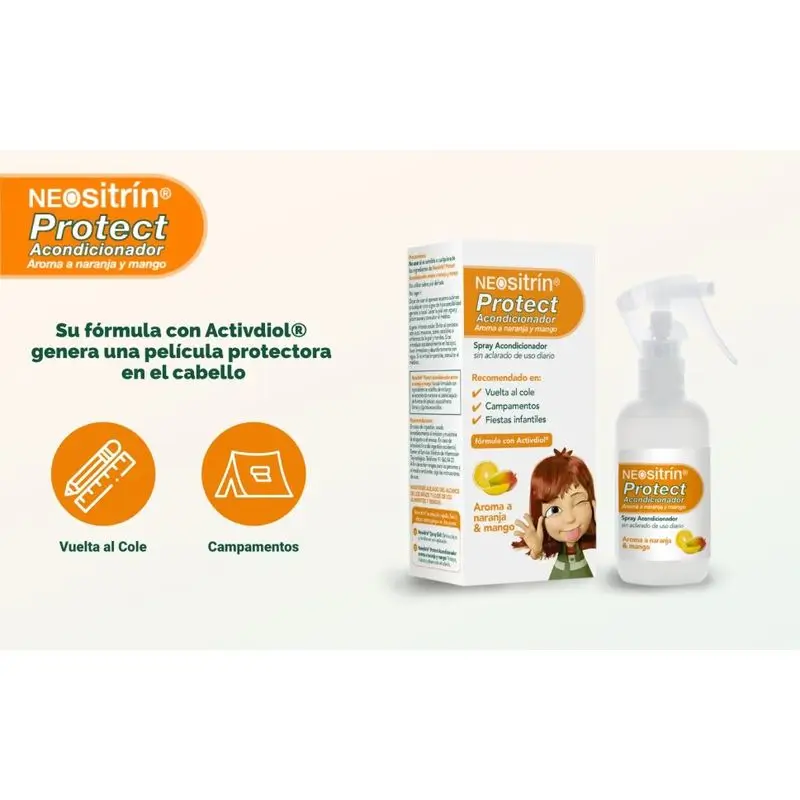 NEOsitrín® Protect Spray Acondicionador Antipiojos 100 ml - Image 5