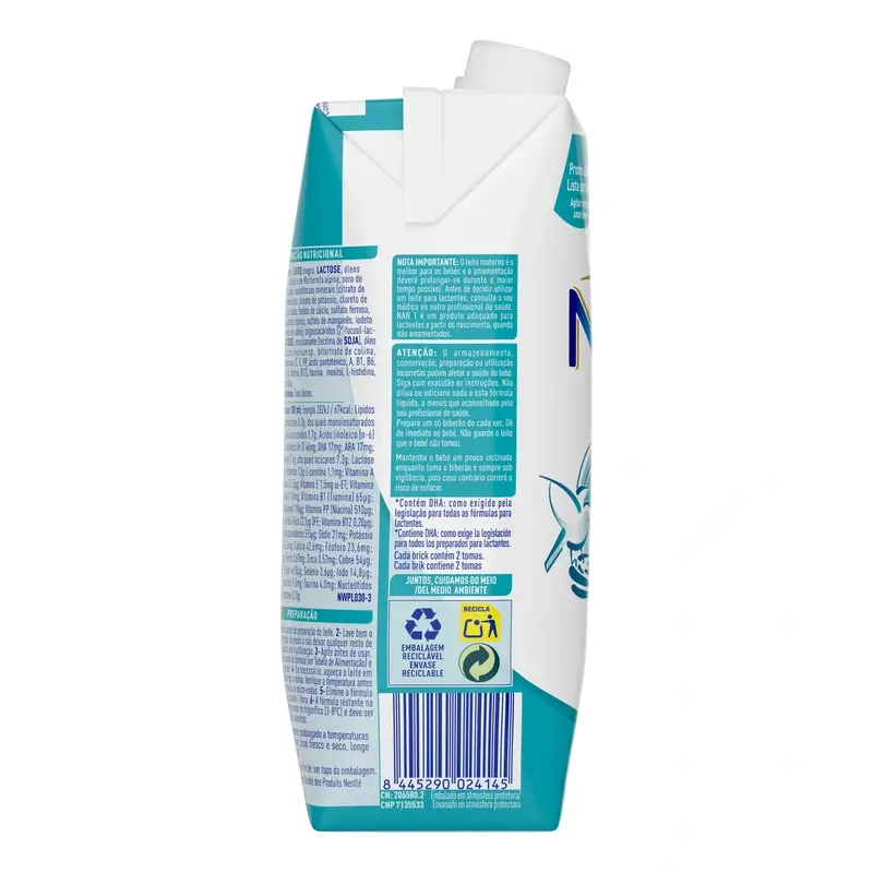 Nestlé Nan Optipro 1 Líquida, 500 ml - Image 3