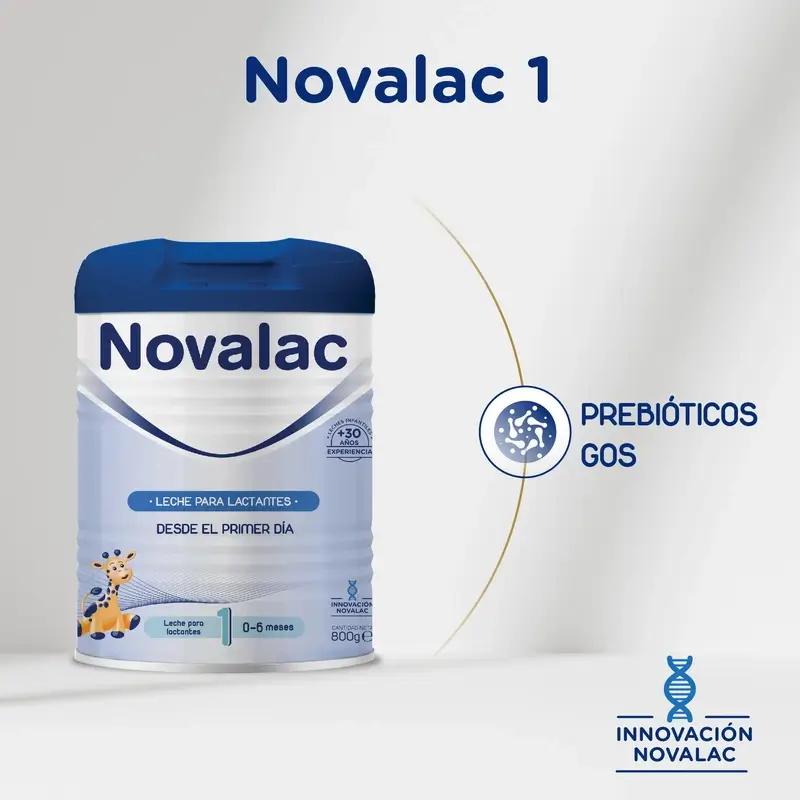 Novalac 1 Leche de Inicio, Pack 12 X 800 gr - Image 3