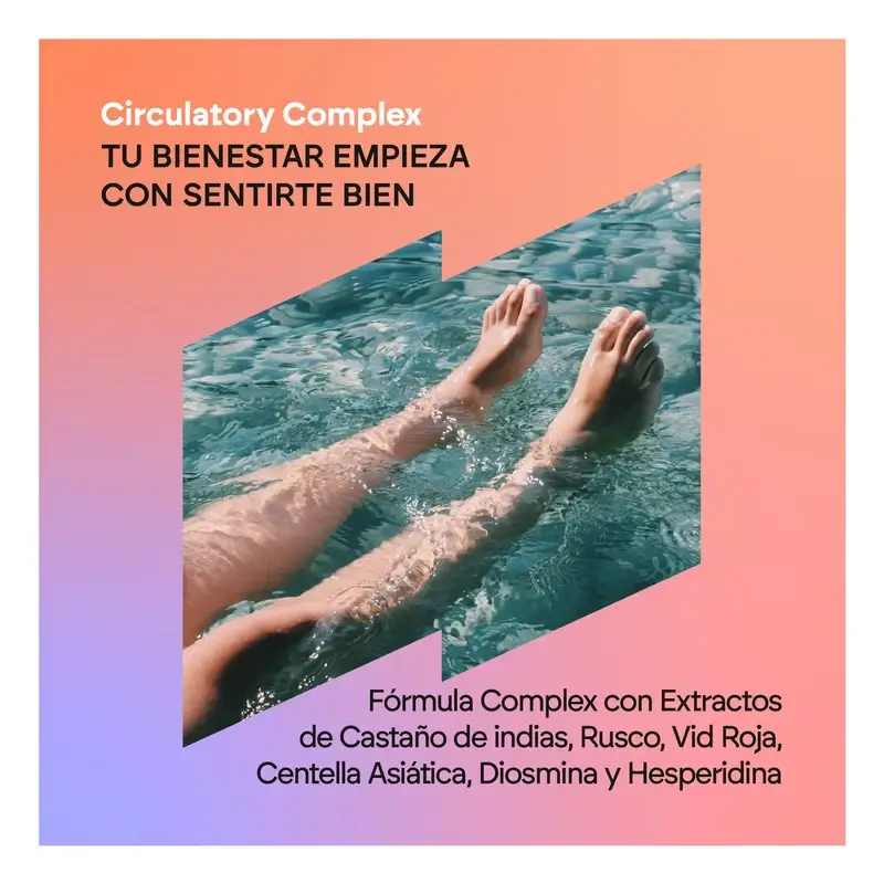 Nutralie Circulatory Complex Con Diosmina + Hesperidina, 60 cápsulas - Image 4