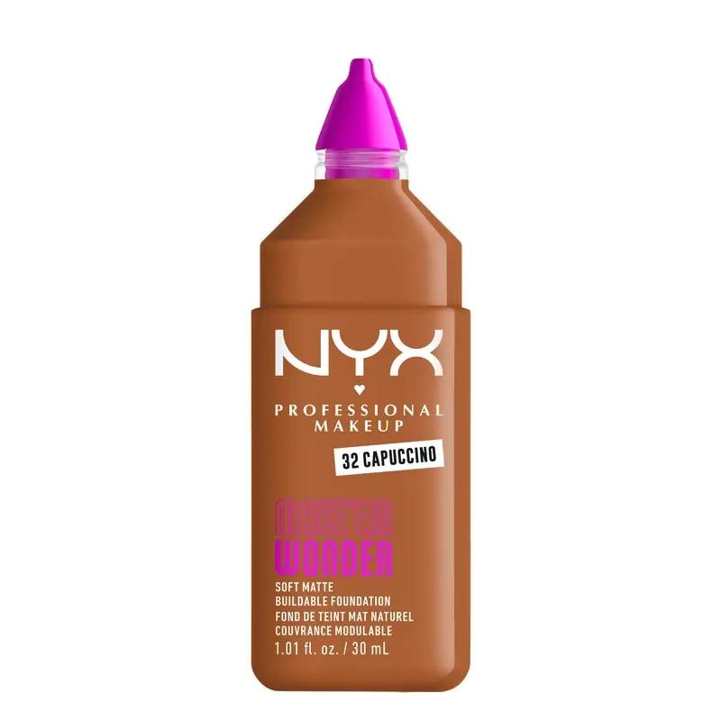 Nyx Cosmetics Make Em Wonder Fdt Capuccino, 30 ml - Image 2