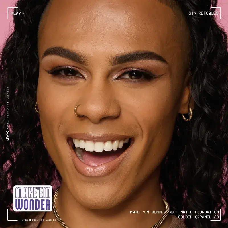 Nyx Cosmetics Make Em Wonder Fdt Gold Caramel, 30 ml - Image 5