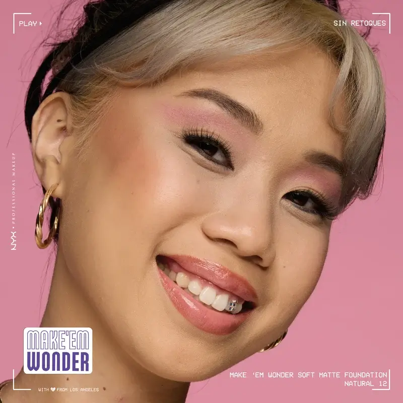 Nyx Cosmetics Make Em Wonder Fdt Natural, 30 ml - Image 5