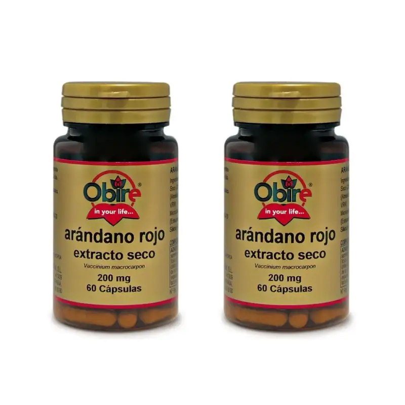 Obire Arandano Rojo , 2X60 Cápsulas