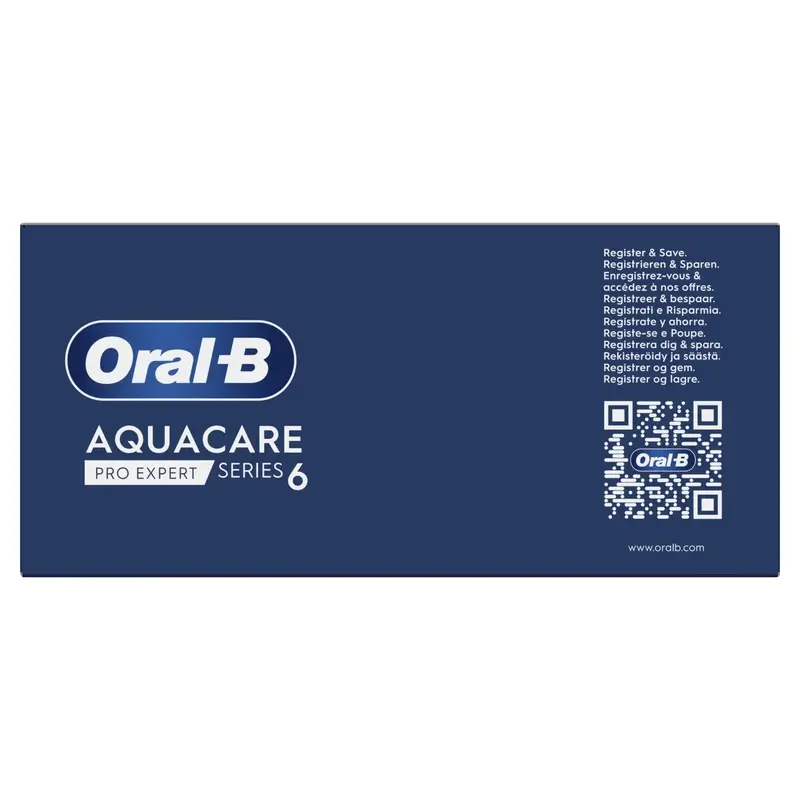 Oral-B Braun Aquacare 6 Irrigador De Agua Con Tecnología Oxyjet - Image 20