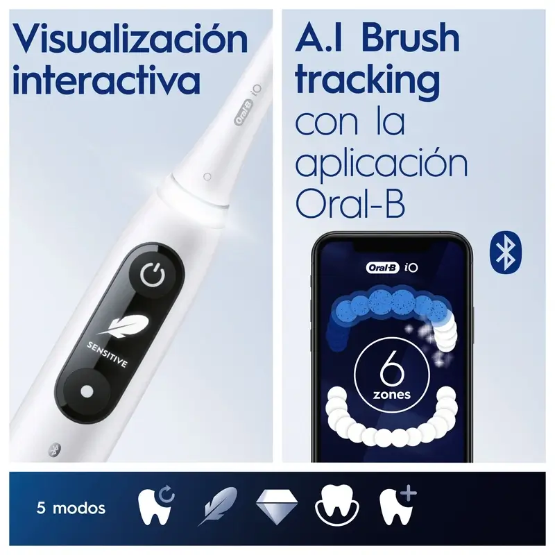 Oral-B Braun Centro Dental Con Irrigador Y Cepillo Eléctrico Oral-B Io6 - Image 8