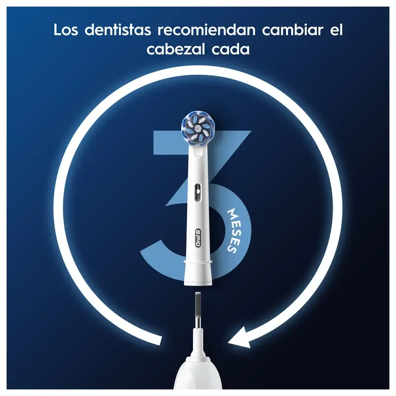 Oral-B Braun Recambio Sensitive Clean, Pack De, 6+2 unidades - Image 6