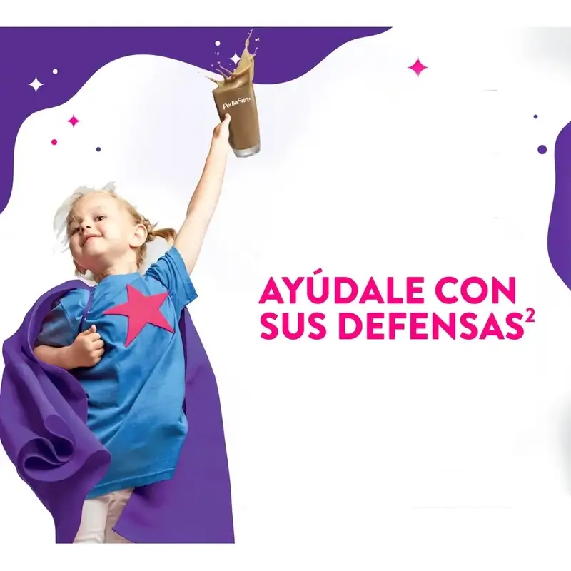 Pediasure Cookies & Cream + Drink Chocolate Niños, 850 gr + 4 Botellas Chocolate x 220 ml - Image 4