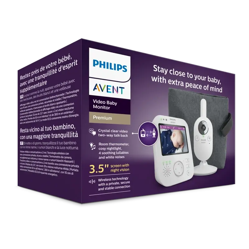 Philips Avent Vigilabebés Premium Con Vídeo Digital Premium - Image 2
